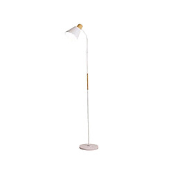 Lampadaire Romimex Blanc 40 x 165 x 40 cm 