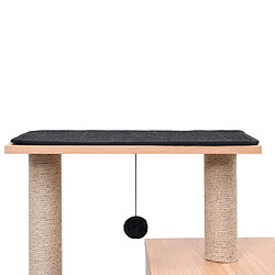 Acheter Arbre à chat,niche pour chat avec tapis à gratter en sisal 82 cm -MN83965