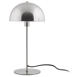 LEITMOTIV Lampe à poser en métal Bonnet 39 cm nickel satiné.