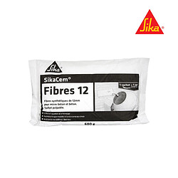 Fibres structurelles micro-synthétiques SIKA SikaCem Fibre 12 - 600g 