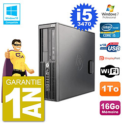 PC HP WorkStation Z220 SFF Core i5-3470 RAM 16Go Disque 1To Graveur DVD Wifi W7 - Occasion