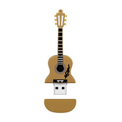 Wewoo Clé USB MicroDrive 8 Go USB 2.0 Guitar U Disk 