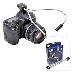 Eclairage Macro 2 LED Bras Flexible pour Appareil Photo Reflex Numérique DSLR Griffe Hot-Shoe