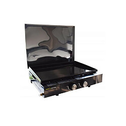 Plancha gaz 2 brûleurs 5kw - PG035C - COOK'IN GARDEN pas cher