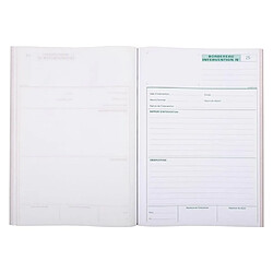 Cahier d' Intervention Manifold Exacompta autocopiant A4 50 pages double exemplaires