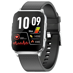 Yonis Montre Connectée IP67 ECG BPM Cardio 1.83