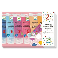 Djeco 6 tubes de peinture à doigts Sweet 