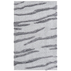 Hadorn Tapis shaggy 245x160 gris Thun Tribus 