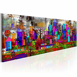 Paris Prix Tableau Imprimé Fantasy City 40 x 120 cm