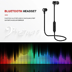 Universal Casque stéréo Bluetooth sans fil casque dans le sport anti-usure