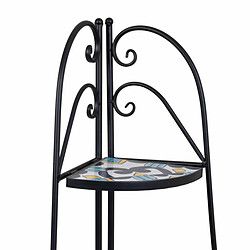 Avis Étagère d'Angle Alexandra House Living Fer Forge Carrelage 28 x 131 x 41 cm