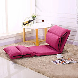 Wewoo Fauteuil Lit pliant Salon Moderne Canapé Meuble Chaise De Couchage Canapé-lit Deep Purple