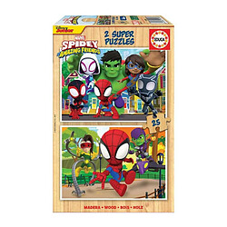 Educa Borras EDUCA - Puzzle - 2x25 Spidey + Amazing Friends 