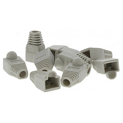 Gigamedia boite de 10 manchons protecteurs pour prise rj45