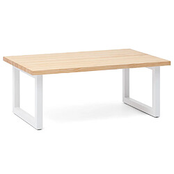 Ds Meubles Table Basse iCub Strong 50x100 x43 BL-NA