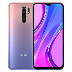 Xiaomi Redmi 9 Redmi 9 6.53-Pièce 2340x1080P LCD Afficheur 4G Smartphone 4GB 64GB 5020MAH Batterie MiUI 12-Rose