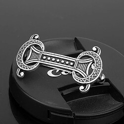 Avis 2x Broche Épingle à Capuchon Boucle Médiévale Amulette Nordique Viking Bijoux Style Collection Viking