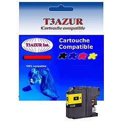 T3AZUR - Cartouche compatible pour Brother LC22U XL Jaune 