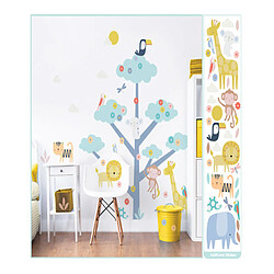 Walltastic 46474 Arbre a Stickers Animaux du Safari