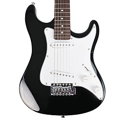 Rocket Guitare électrique 3/4 taille en noir