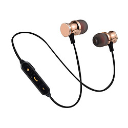 Shot Ecouteurs Bluetooth Metal pour "HUAWEI P40 lite E" Smartphone Sans Fil Telecommande Son Main Libre INTRA-AURICULAIRE (OR) 