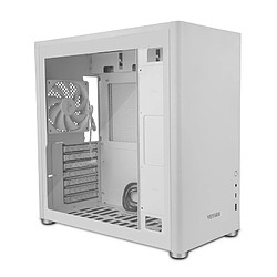 YEYIAN Hussar Plus ATX Boîtier PC Gaming Blanc