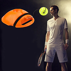 Wewoo Ballon pour débutant, couleur aléatoire Entraîneur de tennis Set Rebound Plinthe Self-study Pratique Outil de formation Équipement Sport Exercice 