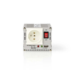 Alpexe Convertisseur d'Alimentation à Onde Sinusoïdale Modifiée | 12 V c.c. - 230 V c.a. | 300 W | 1 Borne de Terre/1 Sortie USB