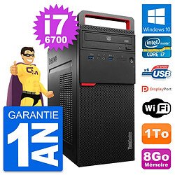 PC Tour Lenovo ThinkCentre M700 Intel i7-6700 RAM 8Go Disque 1To Windows 10 Wifi · Occasion 