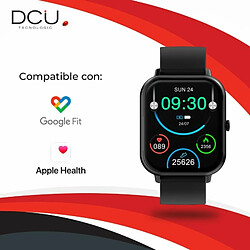 Acheter DCU TECNOLOGIC Montre intelligente DCU CURVED GLASS PRO 1,83" Noir