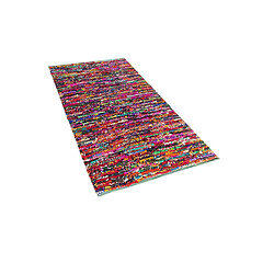 Beliani Tapis bariolé 80 x 150 cm multicolore BAFRA