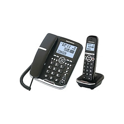 Téléphone Sans Fil Daewoo DTD5500 DECT LCD LED COMBO