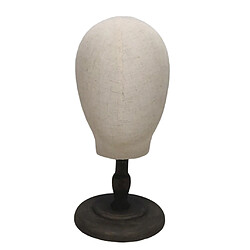 Toile De Table Perruque Mannequin Porte-chapeau Support Affichage Mannequin Modèle Faible Noir