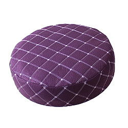 2 pcs 35 cm Tabouret de Bar Couverture Ronde Chaise de Levage de Siège Manches pour Salon Violet