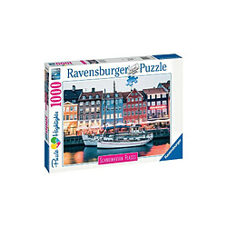 Puzzle 1000 pièces Ravensburger Copenhague Danemark 