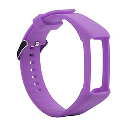 Avis Wewoo Bracelet pour montre connectée Dragonne Sport en silicone POLAR A360 / A370 Violet