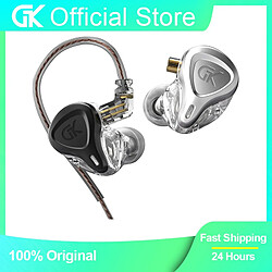 GUPBOO GK G5 métal filaire écouteurs intra-auriculaires Hi-Fi basse musique écouteurs intra-auriculaires micro casque antibruit sport 