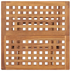 Acheter vidaXL Table pliable de jardin 50x50x50 cm Bois de teck solide