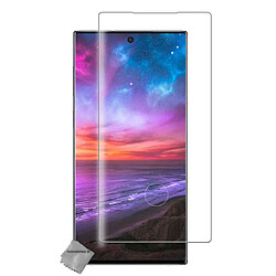 Htdmobiles Film de protection vitre verre trempe incurve integral pour Samsung Galaxy Note 10+ Plus - TRANSPARENT