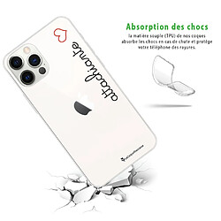 Avis LaCoqueFrançaise Coque iPhone 12/12 Pro souple transparente Attachiante Motif Ecriture Tendance La Coque Francaise