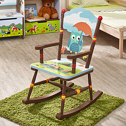 Chaise à bascule en bois pour décor chambre enfant bébé mixte Fantasy Fields TD-11738A 