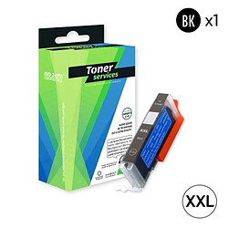 TONER SERVICES Compatible Canon CLI581XXL Cartouche Noir 1998C001