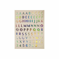 Acheter Youdoit 80 Autocollants - Alphabet - Brillant - 1,8 cm