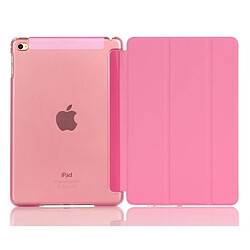 Wewoo Housse Étui Coque Etui à rabat horizontal Pure Color Merge pour iPad Mini 2019 / iPad 4avec support Rose