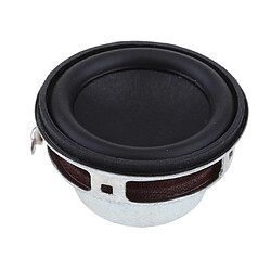 40mm 4ohm 5w gamme complète haut-parleur audio haut-parleur rond 18 bord en caoutchouc de bobine