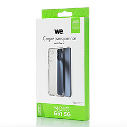 Acheter WE Coque de protection TPU MOTOROLA G51 5G : Transparent: Anti-chocs - ultra résistant – semi-rigide - apparence du téléphone conservée