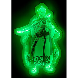 BigBen Lampe Néon Murale Zoro One Piece 40cm Multicolore