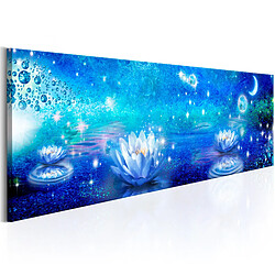 135x45 Tableau Fleurs variées Fleurs Contemporain Pays féerique