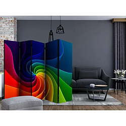 Paris Prix Paravent 5 Volets Colorful Pinwheel 172x225cm