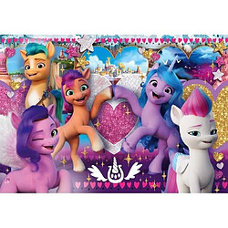 Acheter Clementoni- My Little Pony Supercolor Pony-104 Maxi pièces, 4 Ans Enfant, Puzzle Dessin animé-fabriqué en Italie, 23765, Multicolore, Medium